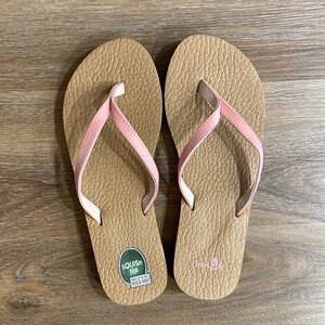 Sanuk flip flops